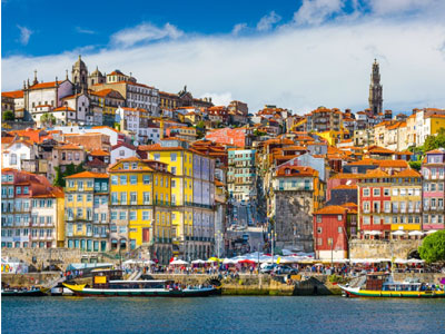 Porto riverfront architecture
