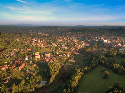 Kisii highland landscape